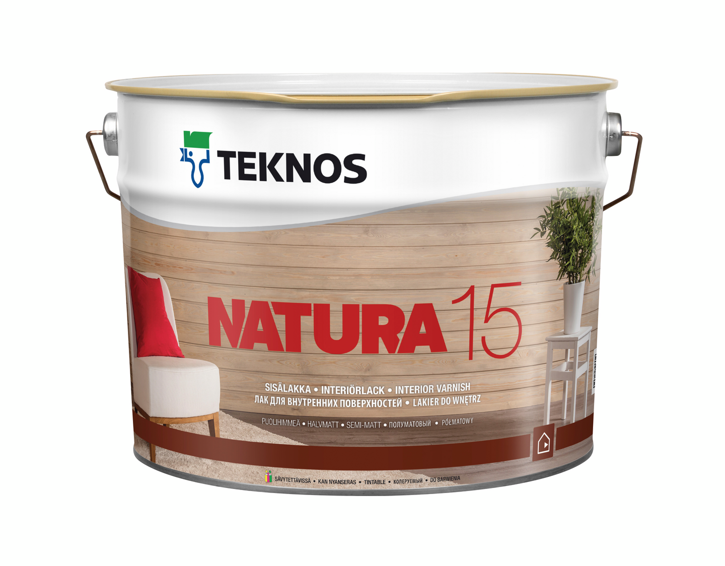 Natura 15 9l Sisälakka puolihimmeä