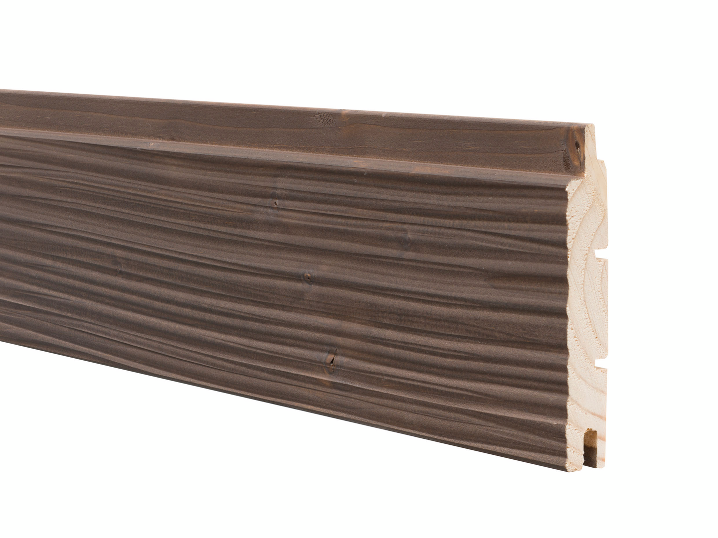 Saunapaneeli Cello 15x95x2250mm loimu TK saunasuoja mokka