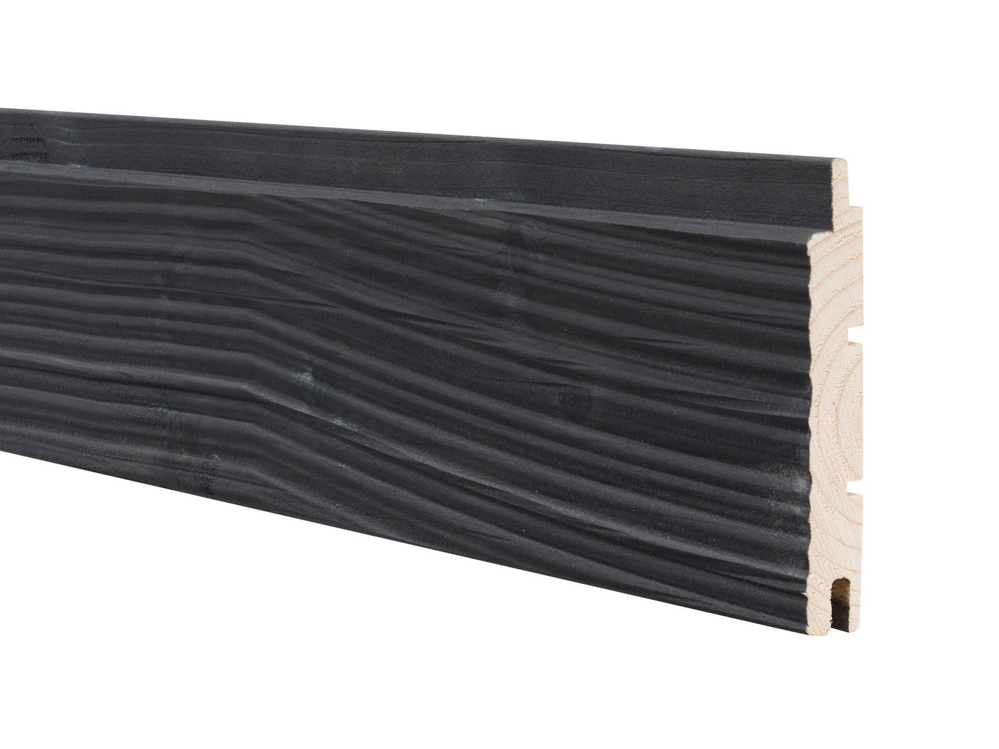 Saunapaneeli Cello 15x95x2250mm loimu TK saunasuoja musta