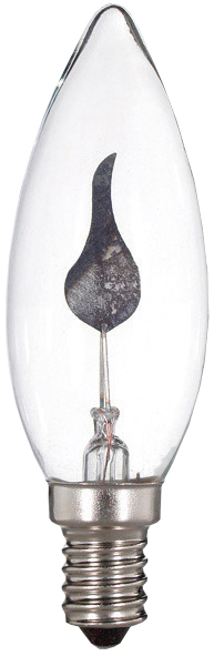 Liekkikynttilälamppu Airam 3W E14 1000K