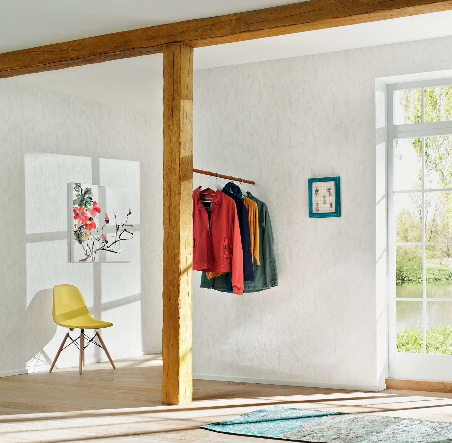 Vinyylitapetti Rasch Olohuoneet 2025 470604 10,05m