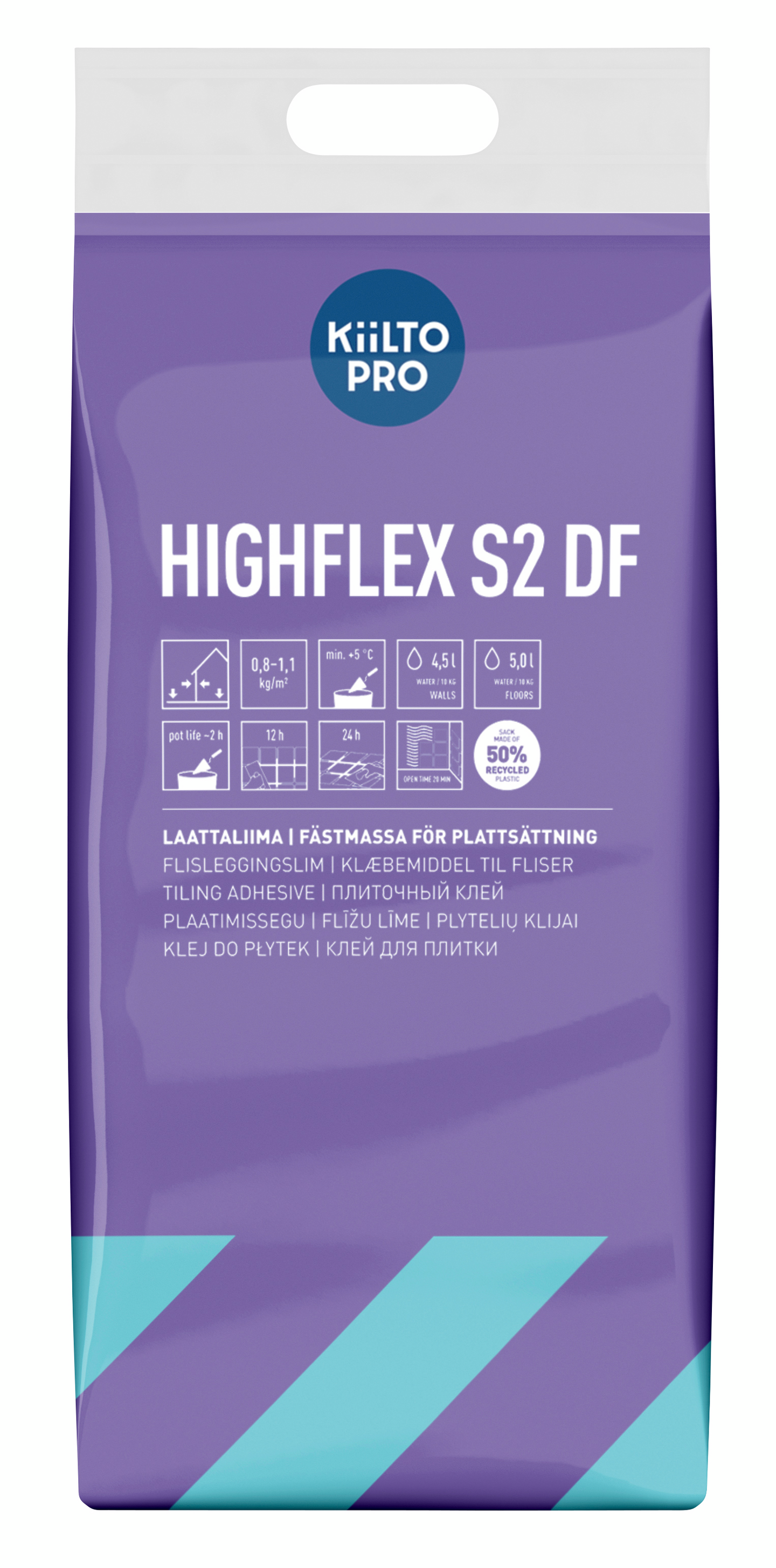 Laattaliima Kiilto Highflex S2 DF 2,5kg