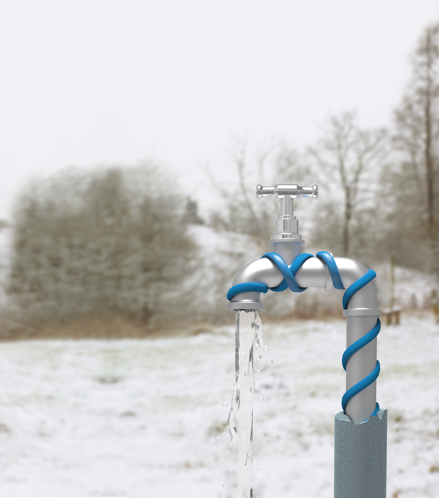 Paineläpivienti kaapelille Danfoss 3/4+1