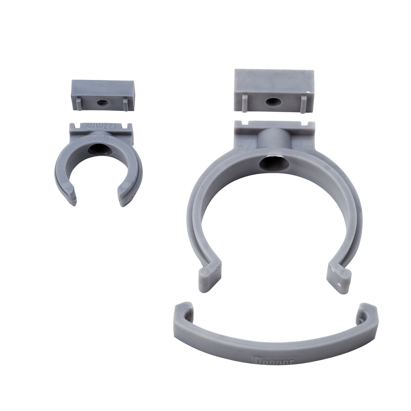 Viemärikannake Uponor 32 valkoinen