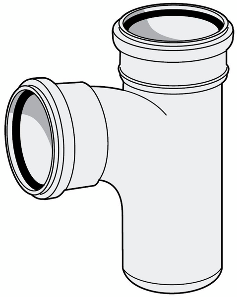 Viemärin haarayhde Uponor 110x110x88,5