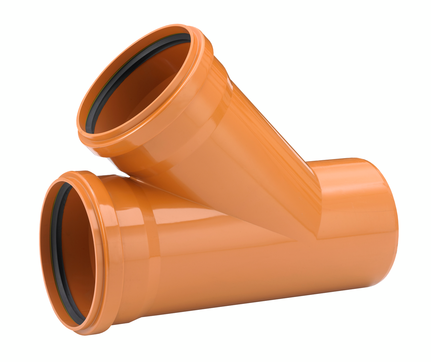 Viemärin haarayhde 160/160x45 PP maaviemäri