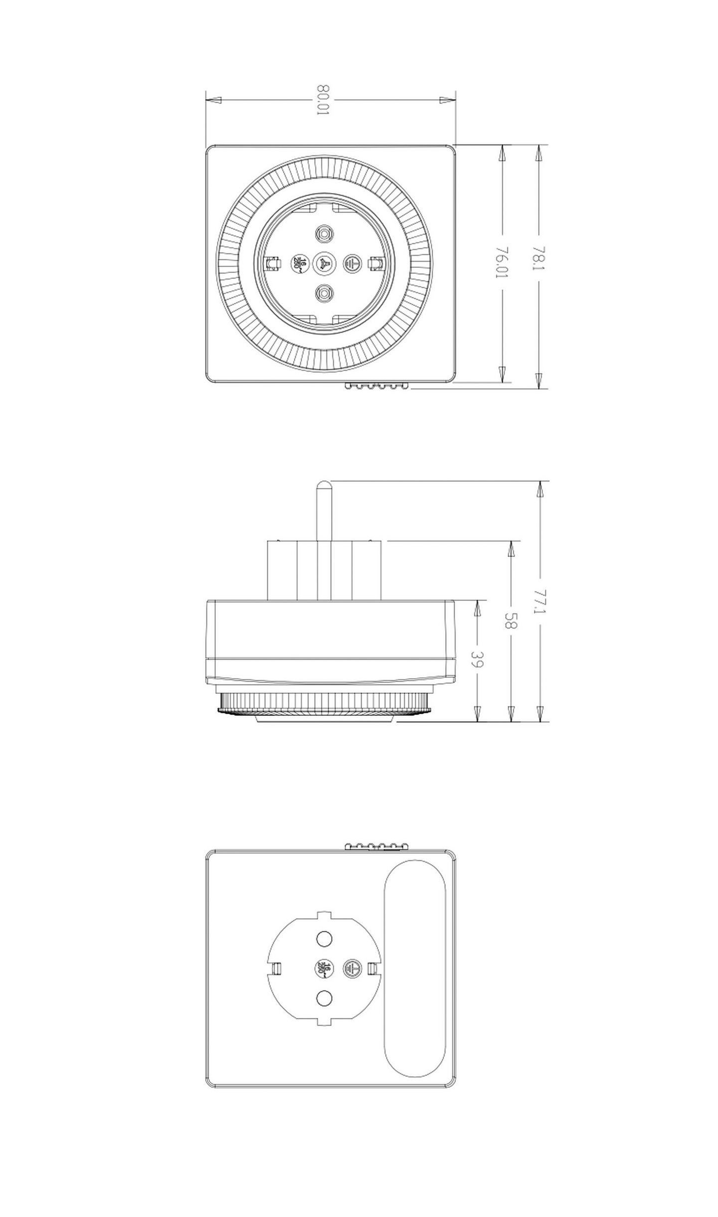 Kellokytkin OPAL 24h ajastin sisäkäyttöön