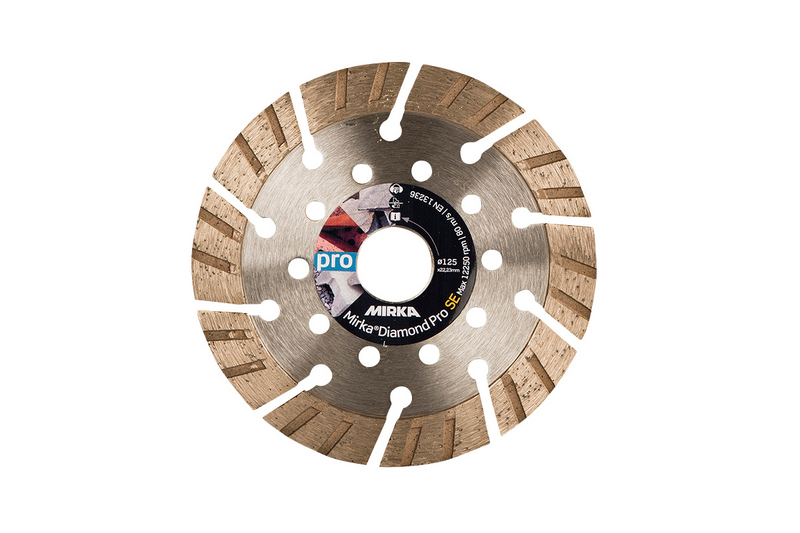 Timanttilaikka Mirka Diamond Pro 125x22,2mm SE