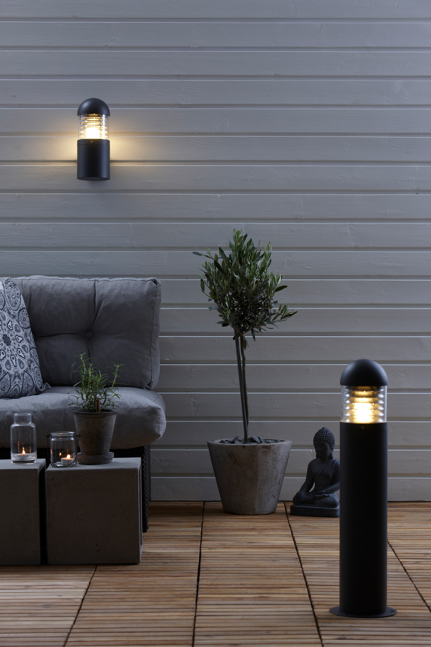 Ulkopylväsvalaisin Markslöjd Kurt 0,6m