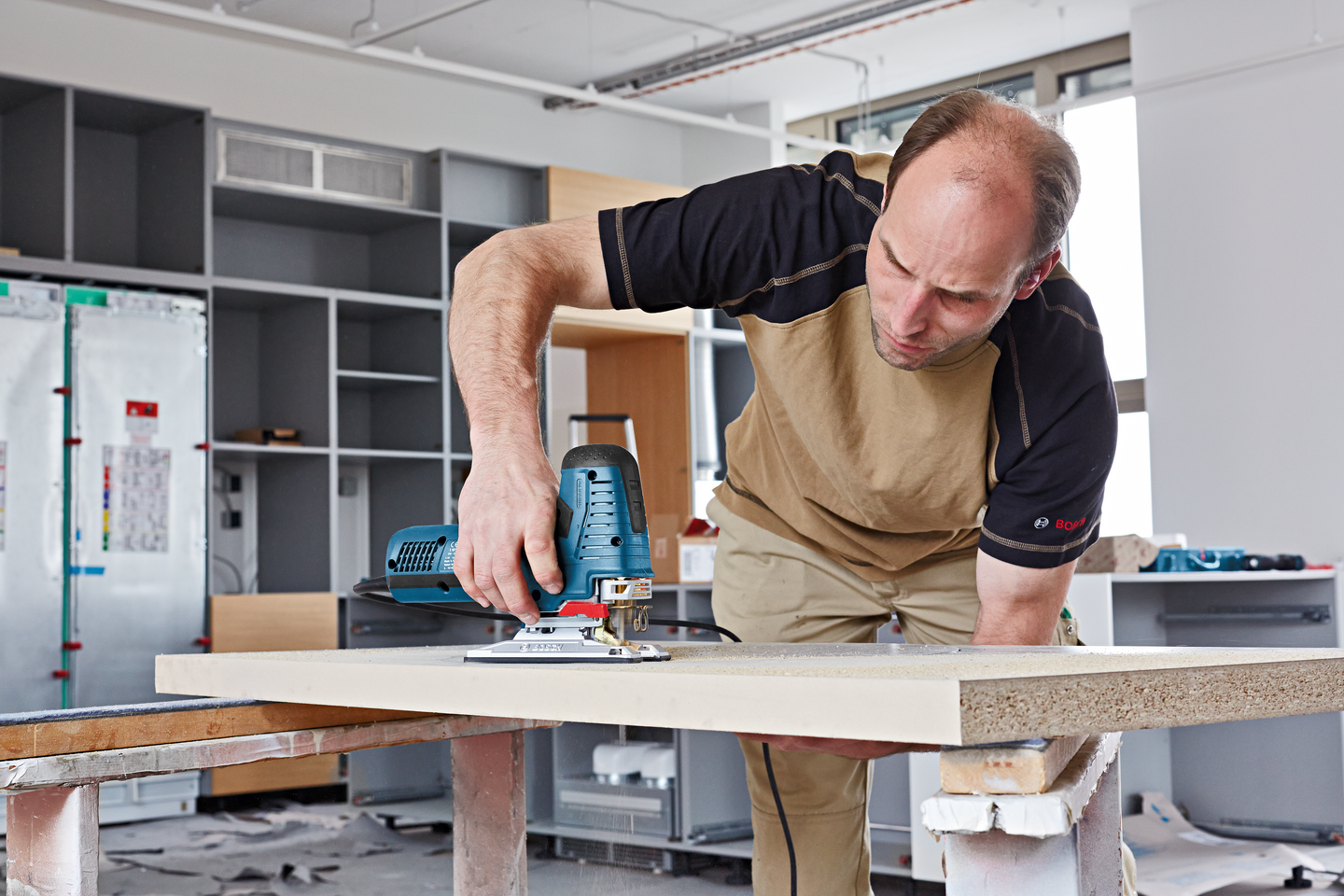 Pistosaha Bosch GST 160 CE L-BOXX