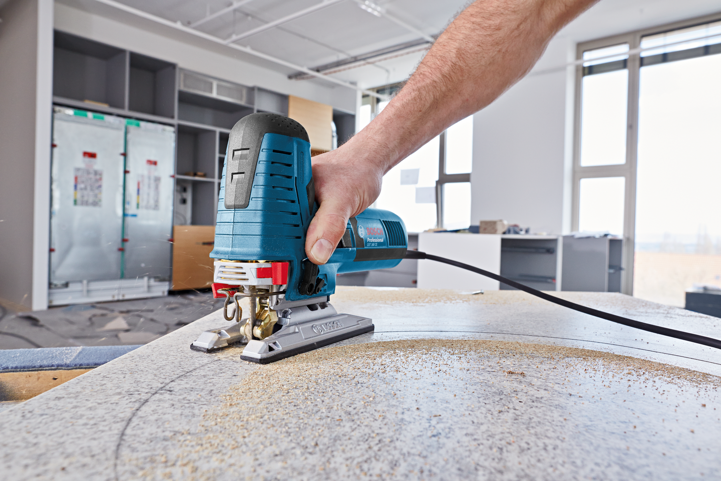 Pistosaha Bosch GST 160 CE L-BOXX