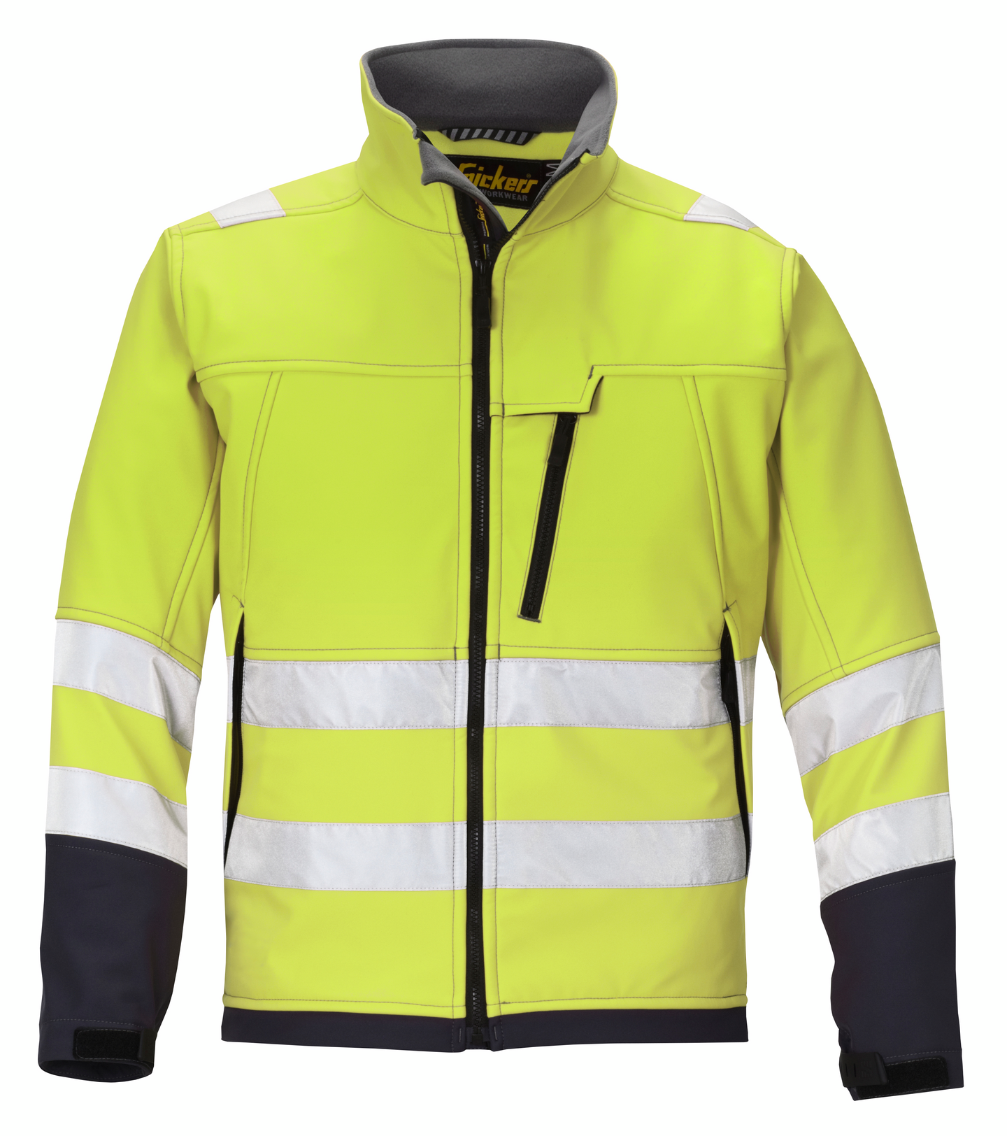 Takki Snickers 1213 heijastava keltainen-teräksenharmaa