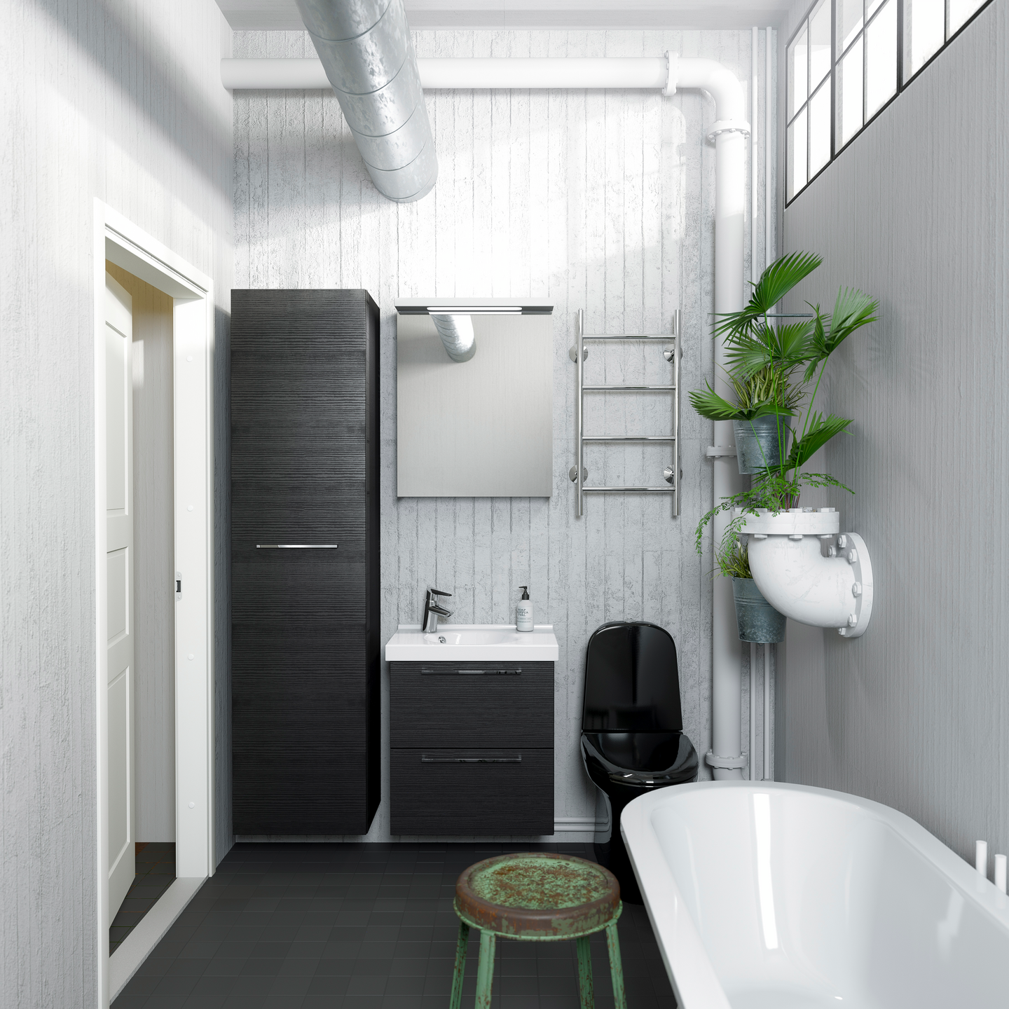 Pyyhekuivain REJ Design vesi Tango BTH 35744 kromi