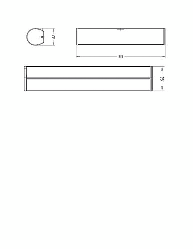 Seinävalaisin Philips Fit 370lm kromi