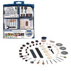Yleistarvikesarja Dremel 100-osainen