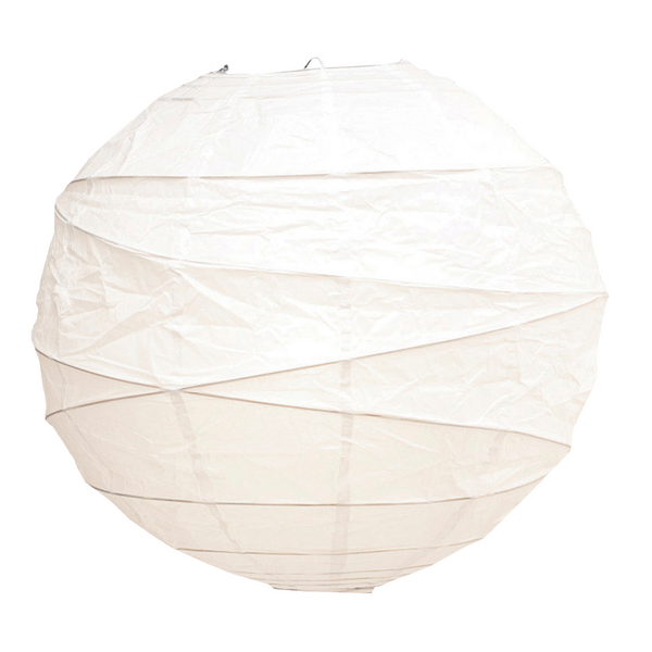 Riisipaperivarjostin Sessak 60 cm valkoinen