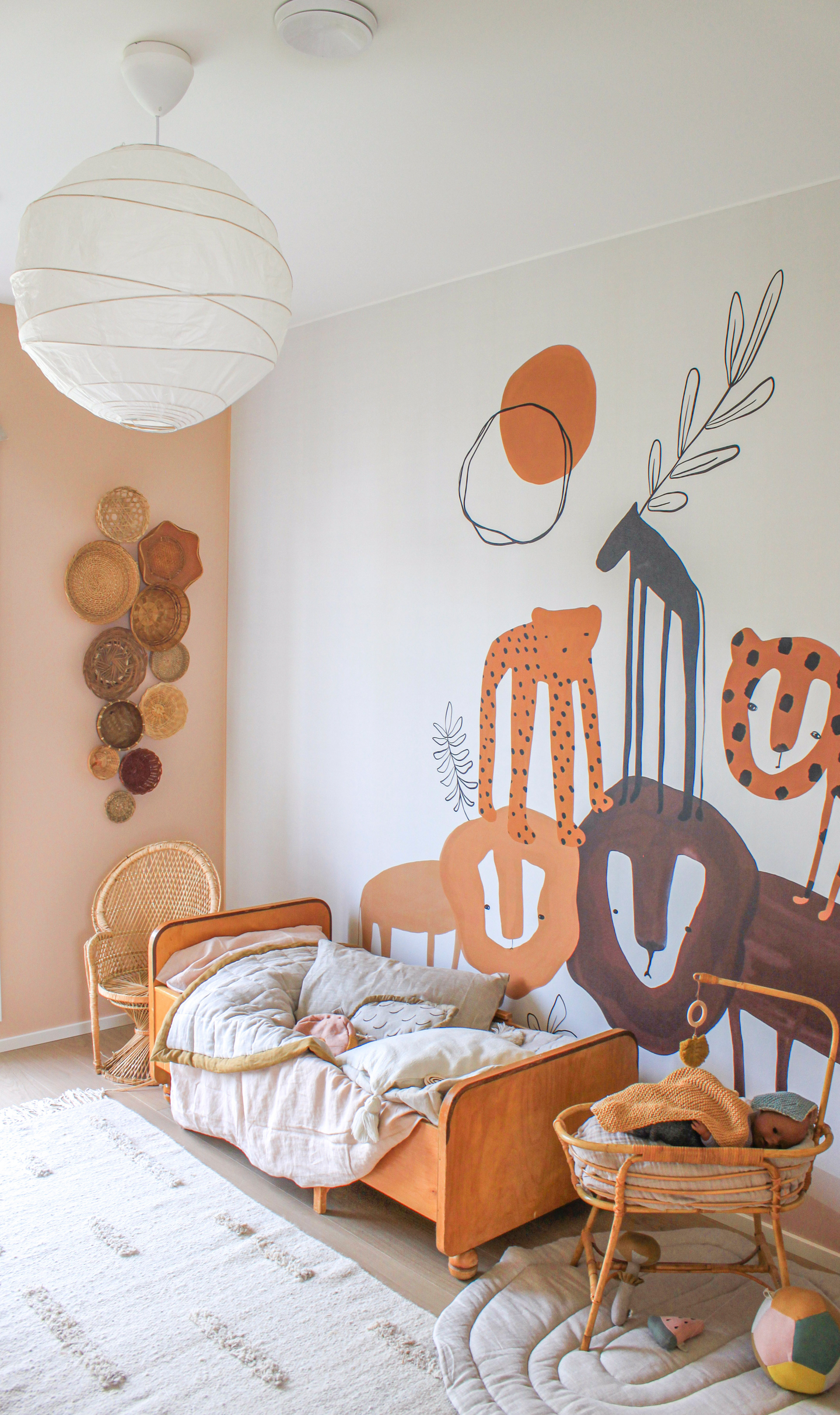 Riisipaperivarjostin Sessak 40cm