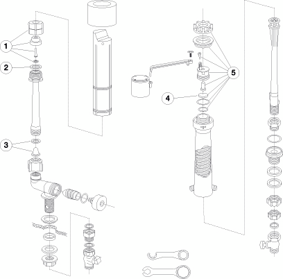 Wc-varaosa Gustavsberg TF-33 servoventti