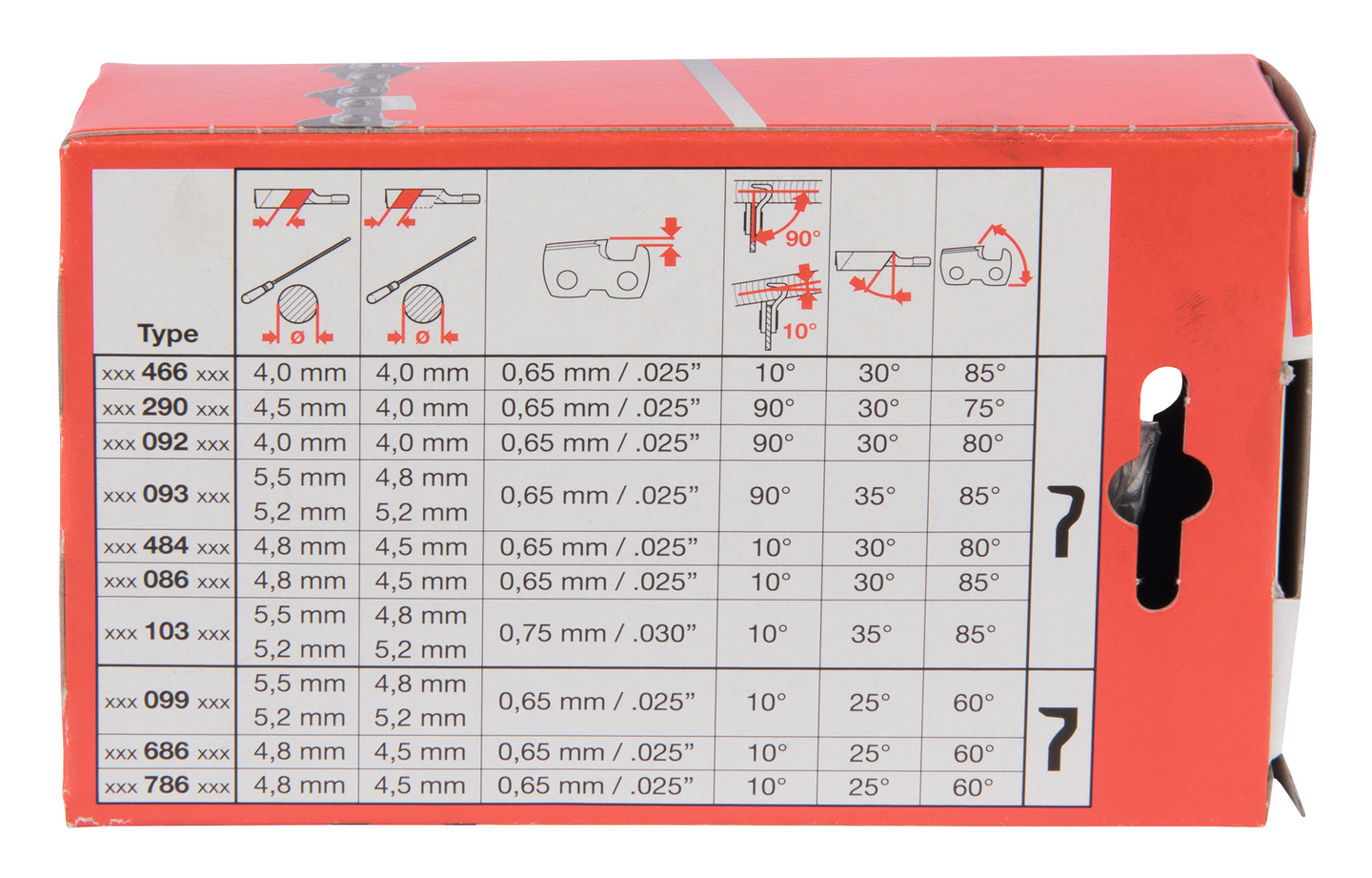 Teräketju Dolmar 3/8 1,1mm -52 511291752