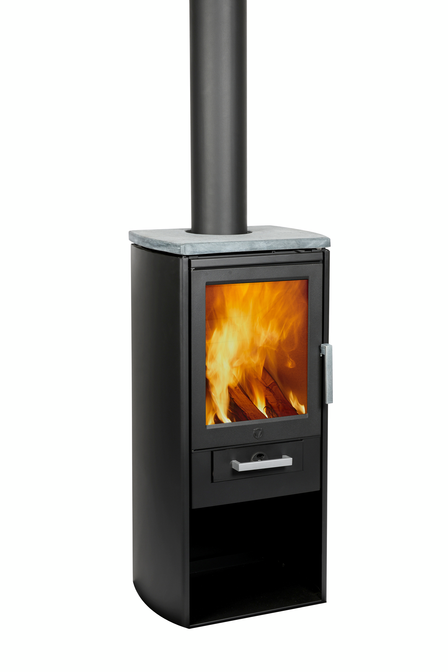 Valmistakka Varde Samsö vuolukivi musta