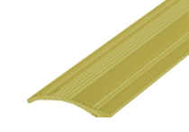 Tarra-eritasolista 40mm kulta-anodisoitu tasoero 0-12mm uritettu 1000mm