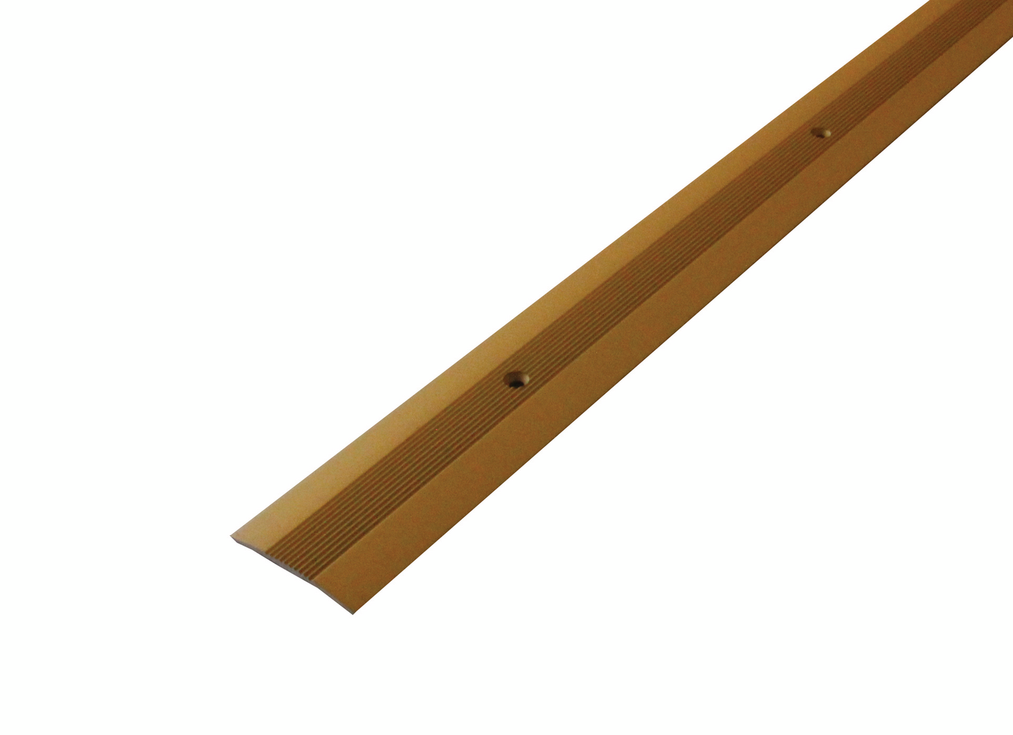 Saumalista 38mm kulta-anodisoitu uritettu rei’itetty 1000mm