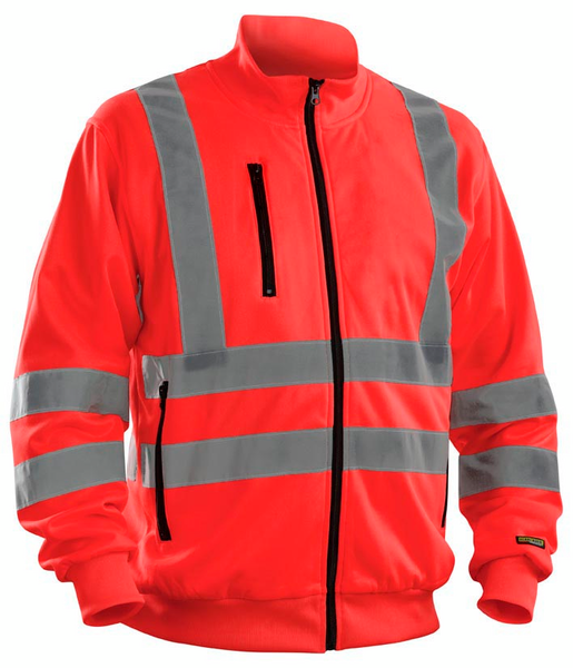 Collegetakki Blåkläder 335819745500 punainen Hi-Vis