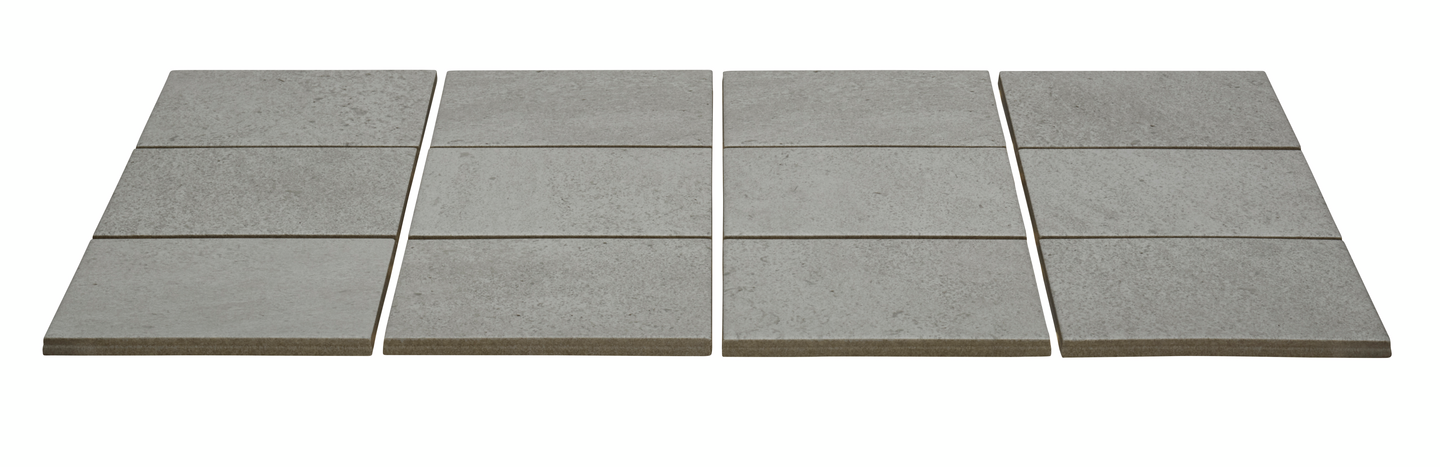 Lattialaatta Cello Stonework 10x10 pakkasenkestävä harmaa 1m²