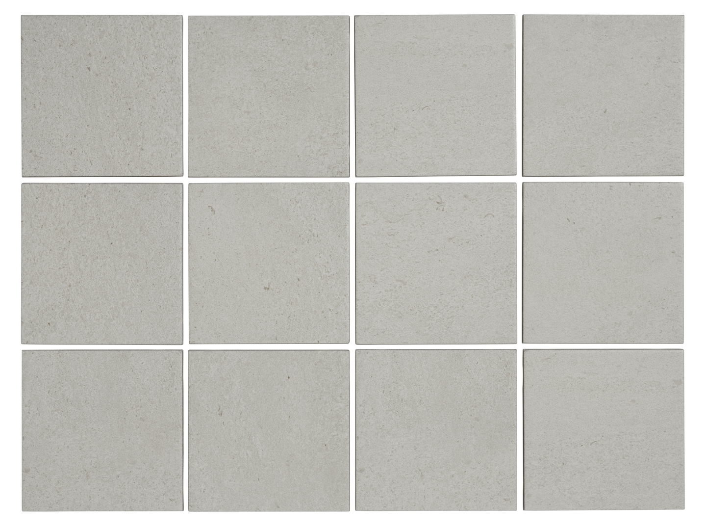 Lattialaatta Cello Stonework 10x10 pakkasenkestävä valkoinen 1m²