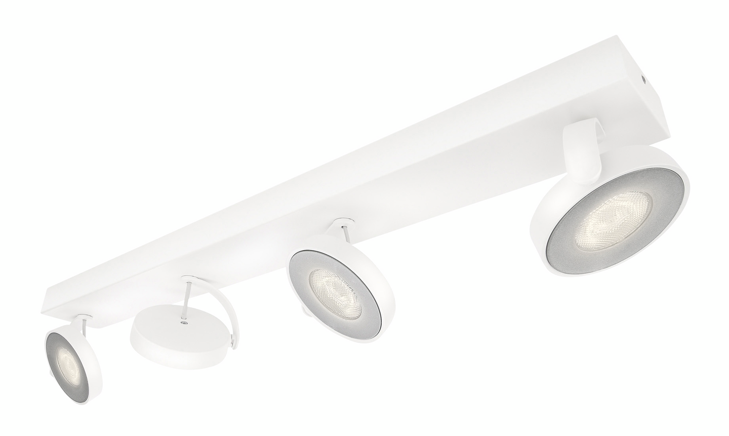 Kohdevalaisin Clockwork Philips 4x5W valkoinen