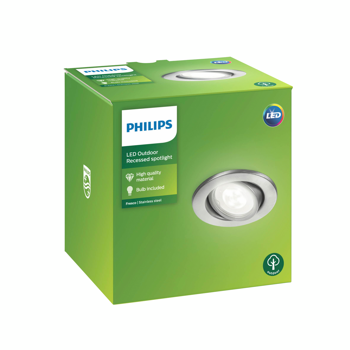 Spotti Philips Fresco upotettava 172894716 2W rosteri
