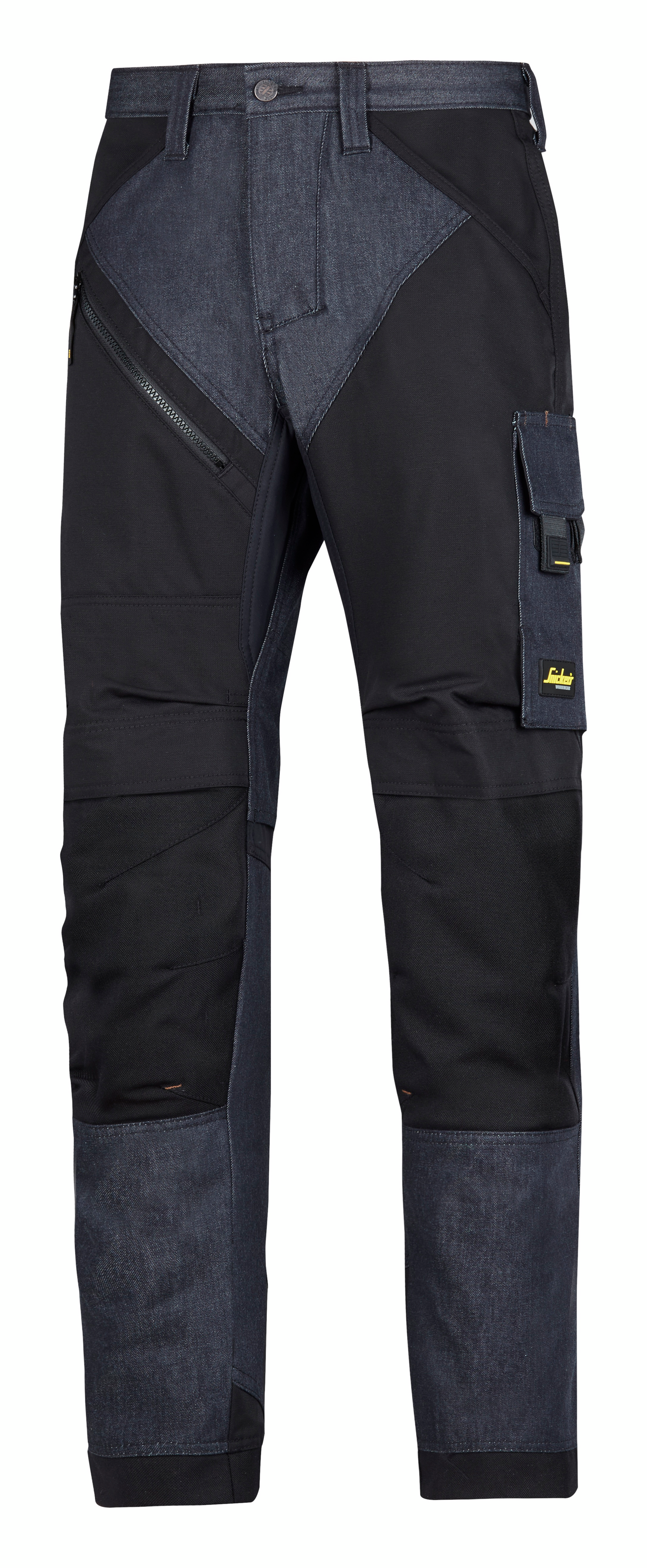 Housut Snickers 6305-6504 denimi-musta