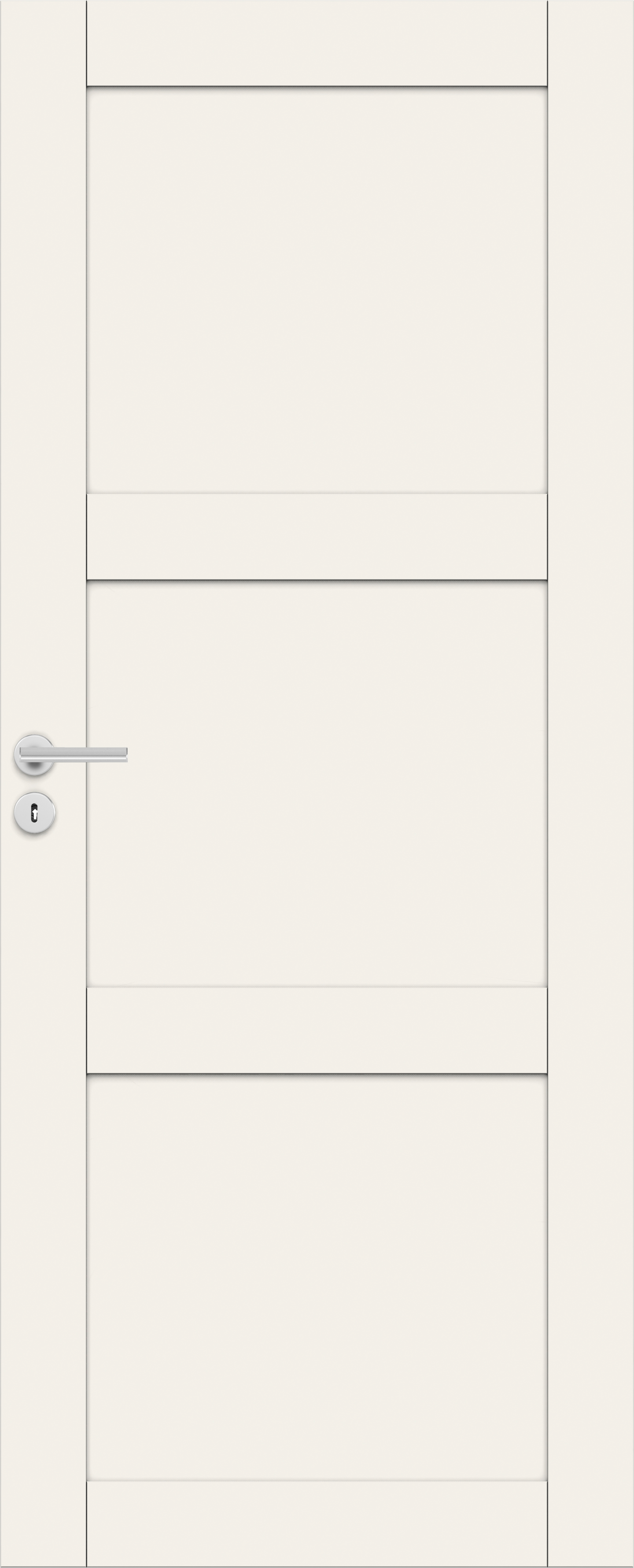 Sisäovi Swedoor Unique 505 massiivikehysovi valkoinen