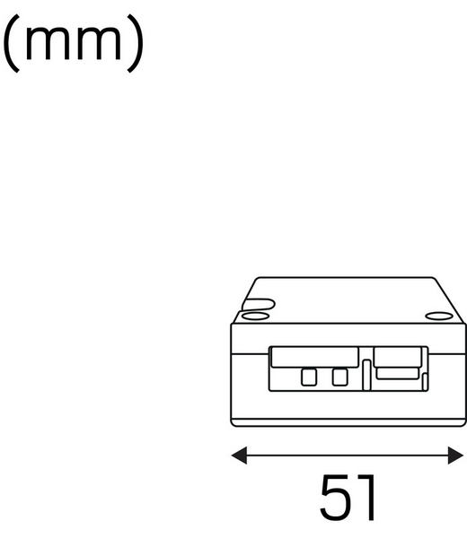 Elektroninen liitäntälaite Hide-a-lite MDR 24V 60W DC