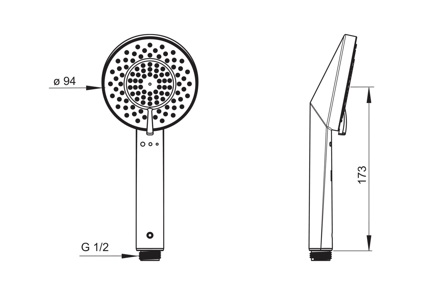 Käsisuihku Oras Optima 272020 kromi