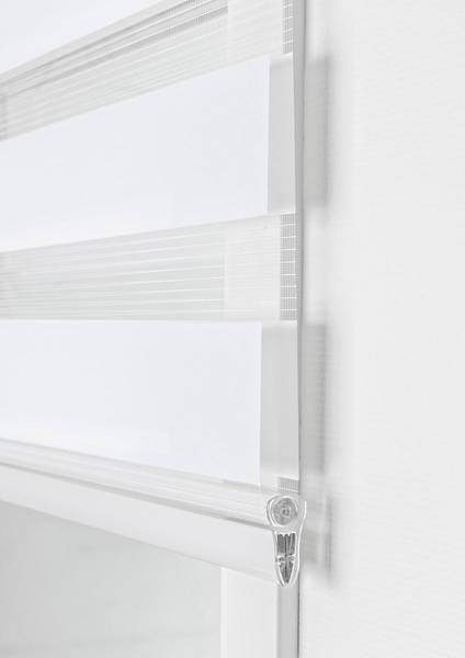 Rullakaihdin Kirsch Bella 100x165cm valkoinen