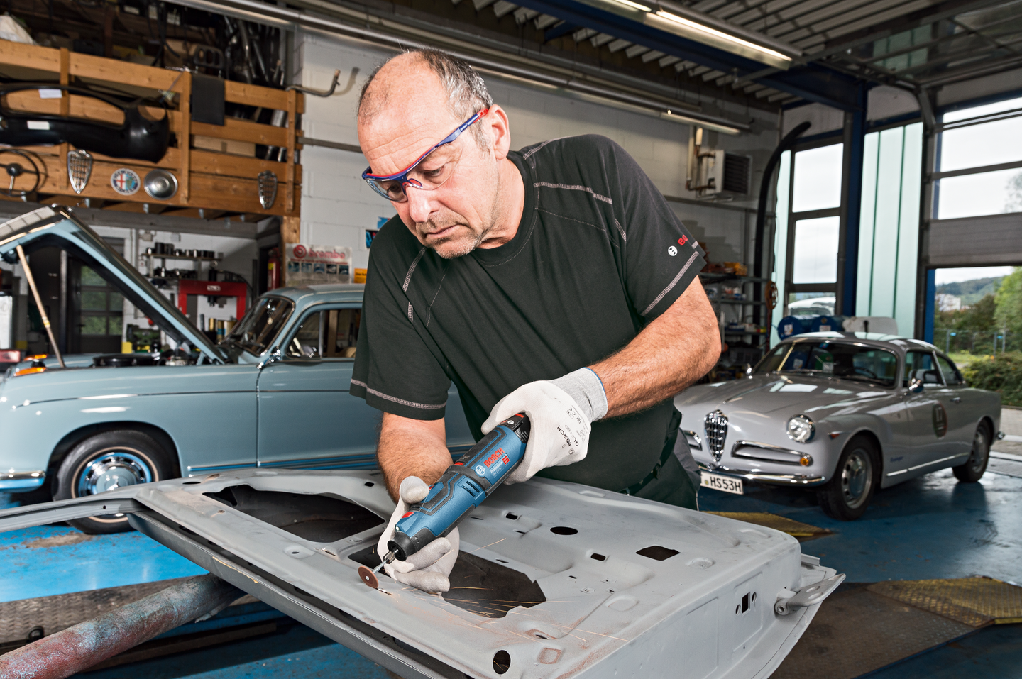 Akkupienoispora Bosch GRO 12V-35 Solo