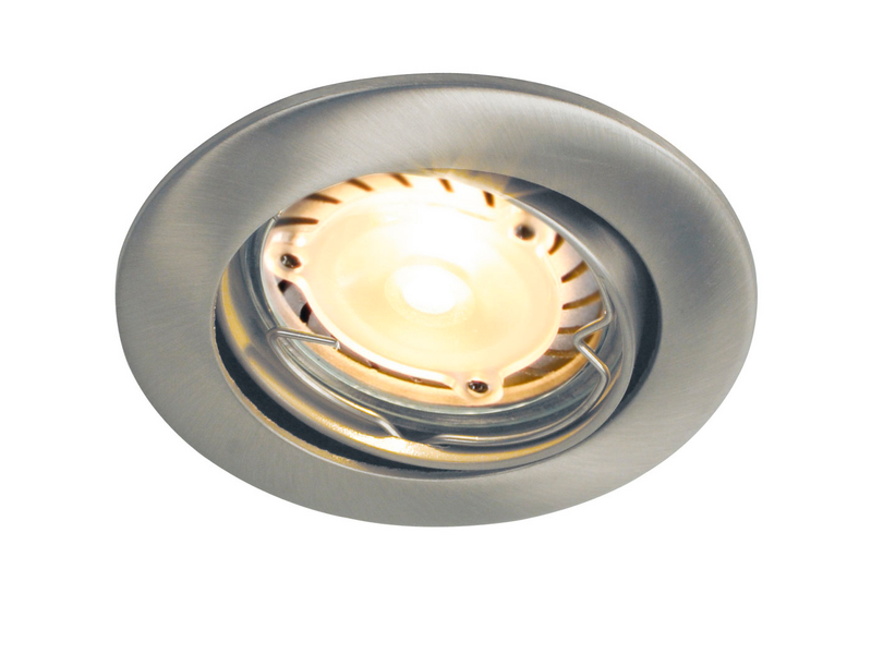 Alasvalo Nordlux Mixit GU10 85mm IP23 harjattu teräs