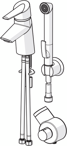 Pesuallashana Oras Optima 2713F Bidetta