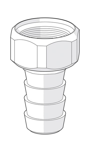 Letkuliitin Oras 1/2x13 kromi 223011