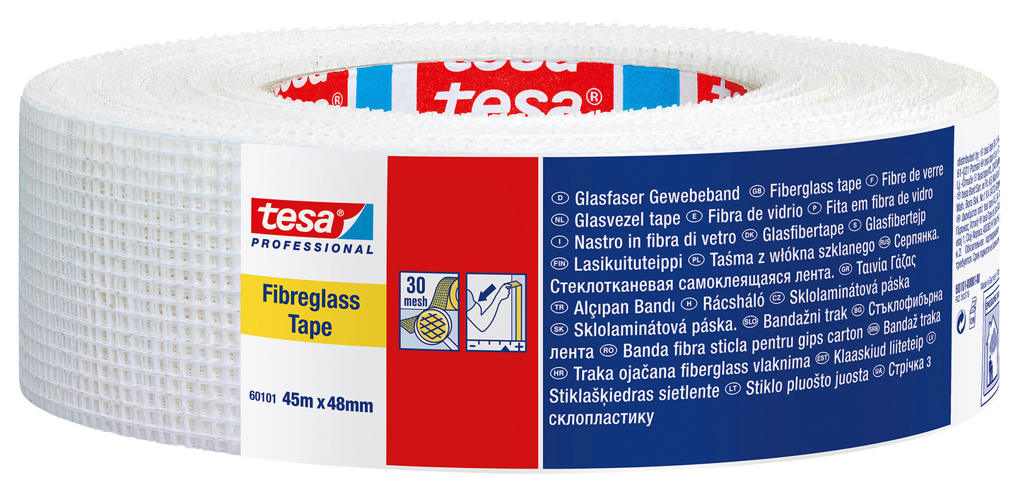 Lasikuituteippi Tesa Fibreglass tape 48mmx45m itseliimautuva