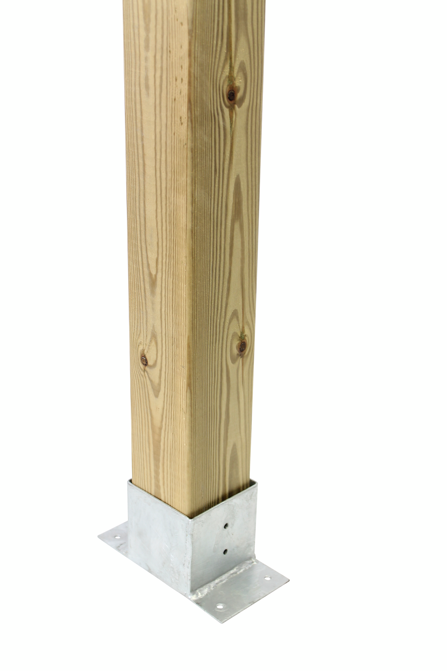 Kestopuutolpan jalka Piippo galvanoitu teräs