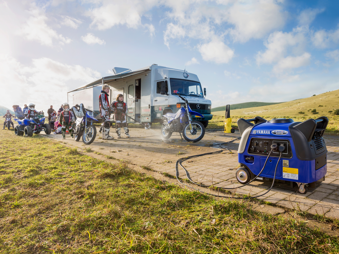 Aggregaatti Yamaha EF3000ISE invertteri