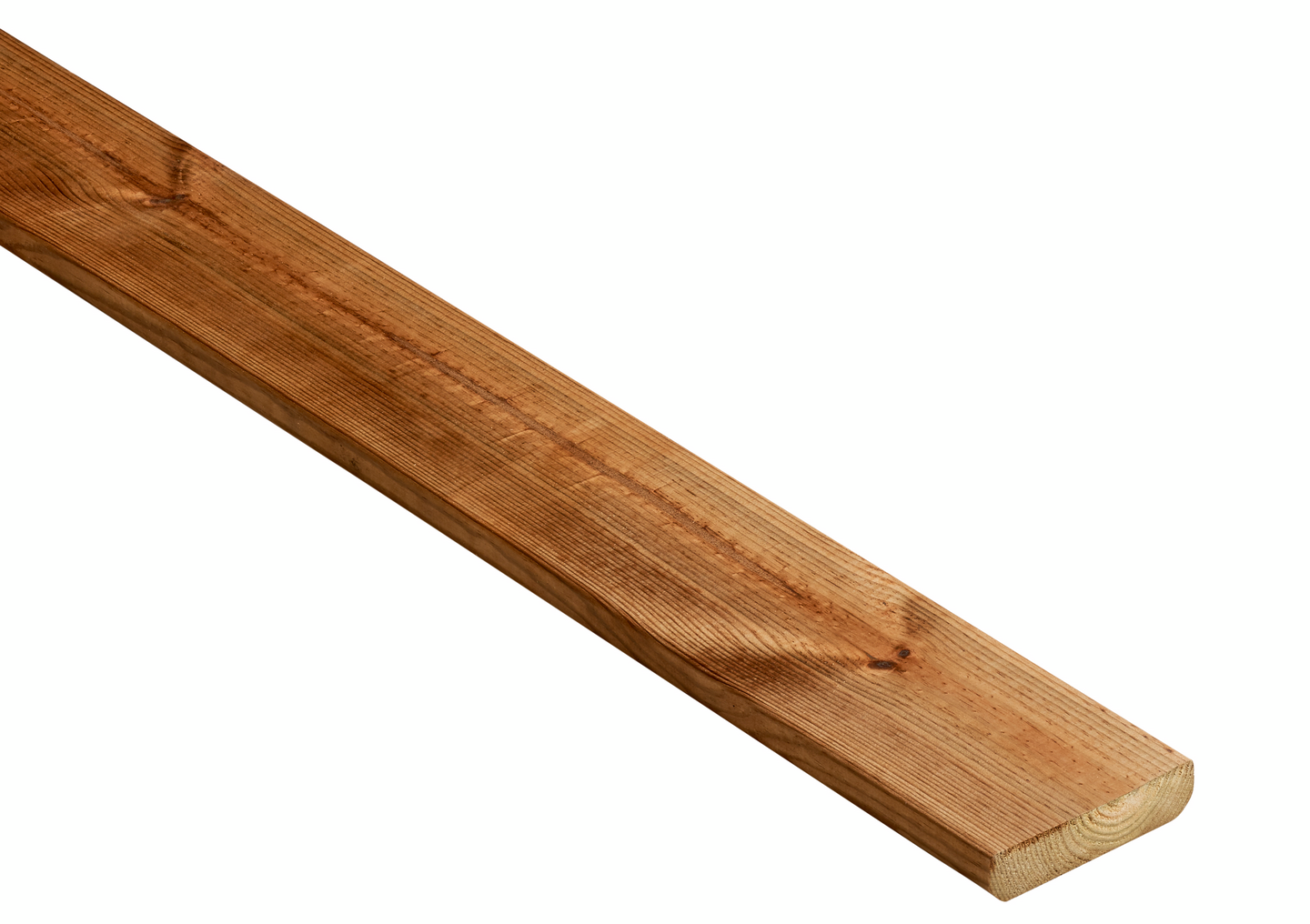 Terassilauta kestopuu ruskea sileä viistetty 28x120 NTR/AB