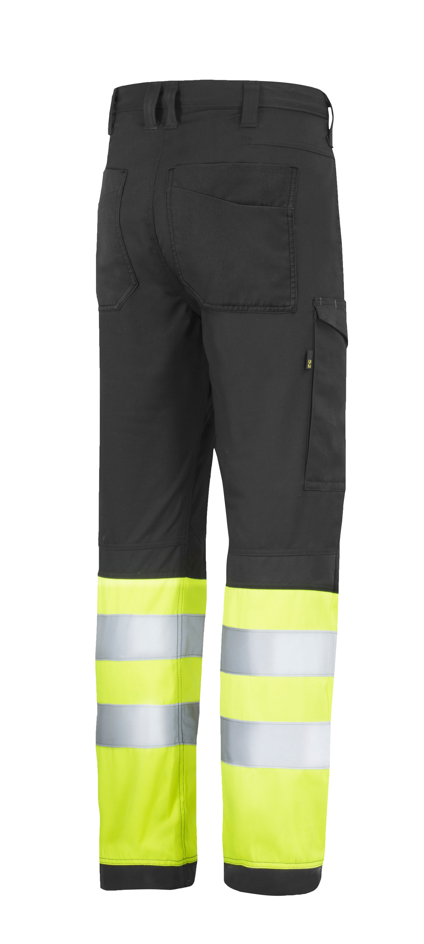 Housut Snickers 6900-0466 musta-huomiokeltainen