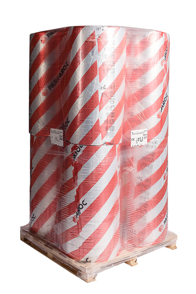 PAROC HVAC Lamellenmatte Alubeschichtet 100mm - 2,5m² Dämmmatte Für Klimaanlagen & Rohre