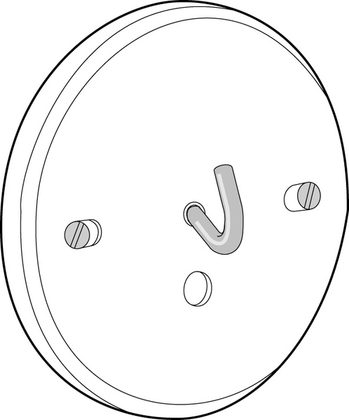 Rasiakansi OPAL RRK 1 ripustuskansi D70-78mm IP20