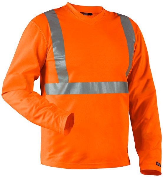 T-paita Blåkläder Hi-Vis pitkähihainen 338310115300 oranssi