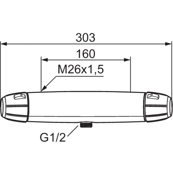 DUSCHBLANDARE 9000E II KROM 160C/C
