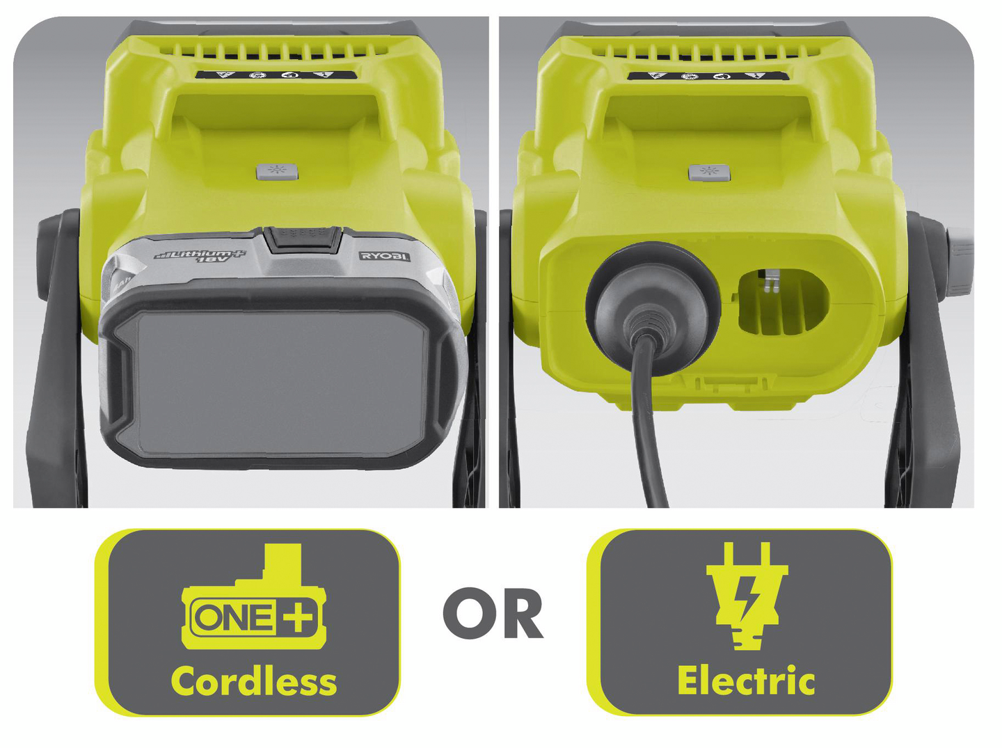 Työvalo Ryobi R18ALH-0 18V ONE+ hybridi